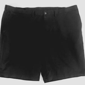 Haggar Mens Black Shorts